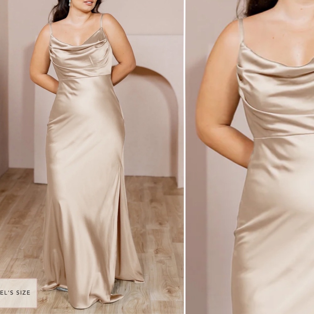 Revelry Skye Satin Dress